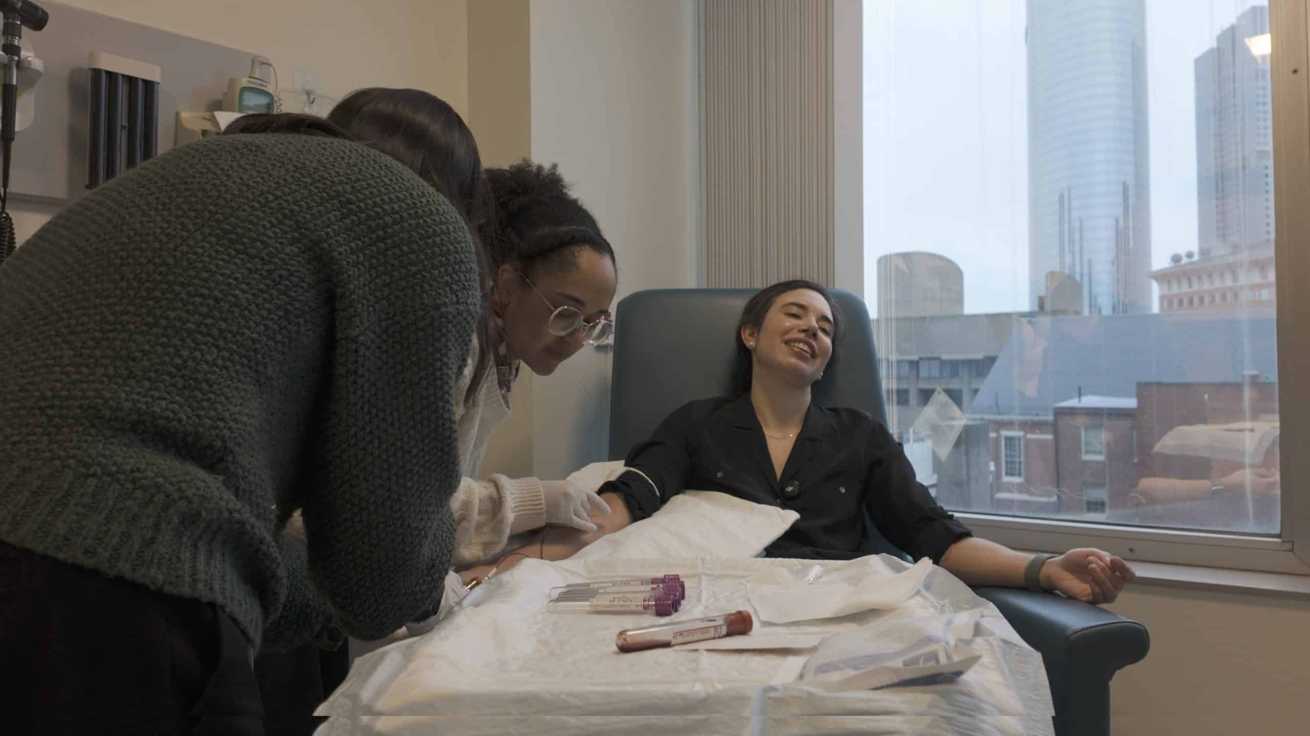 Yentli, a C9 carrier, participating in an observational study at DIALS Mass General Brigham